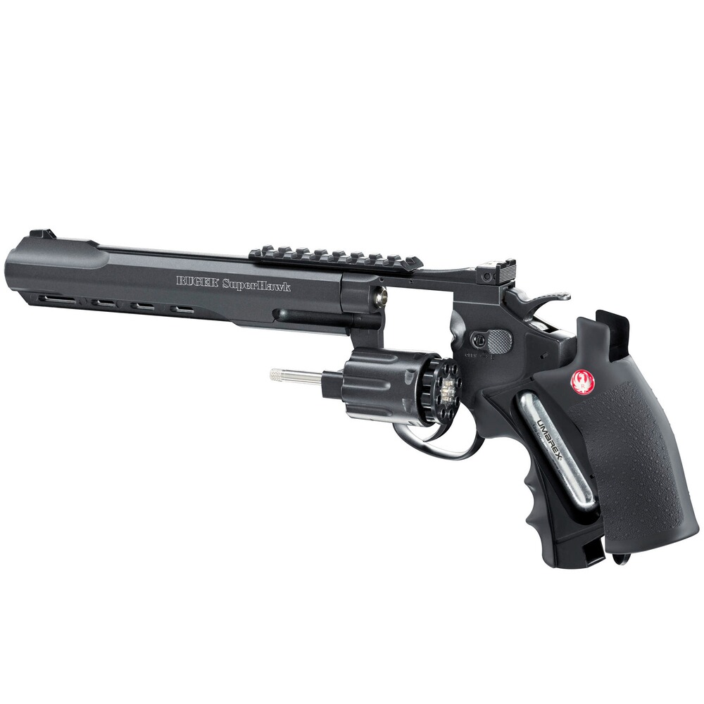 Airsoft Revolver Super Hawk 8" CO2, Ruger