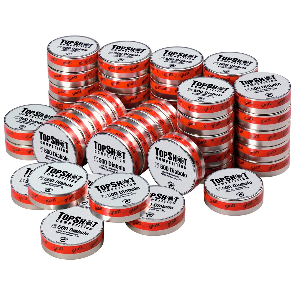 4,5 mm Diabolo glatt, TOPSHOT Competition