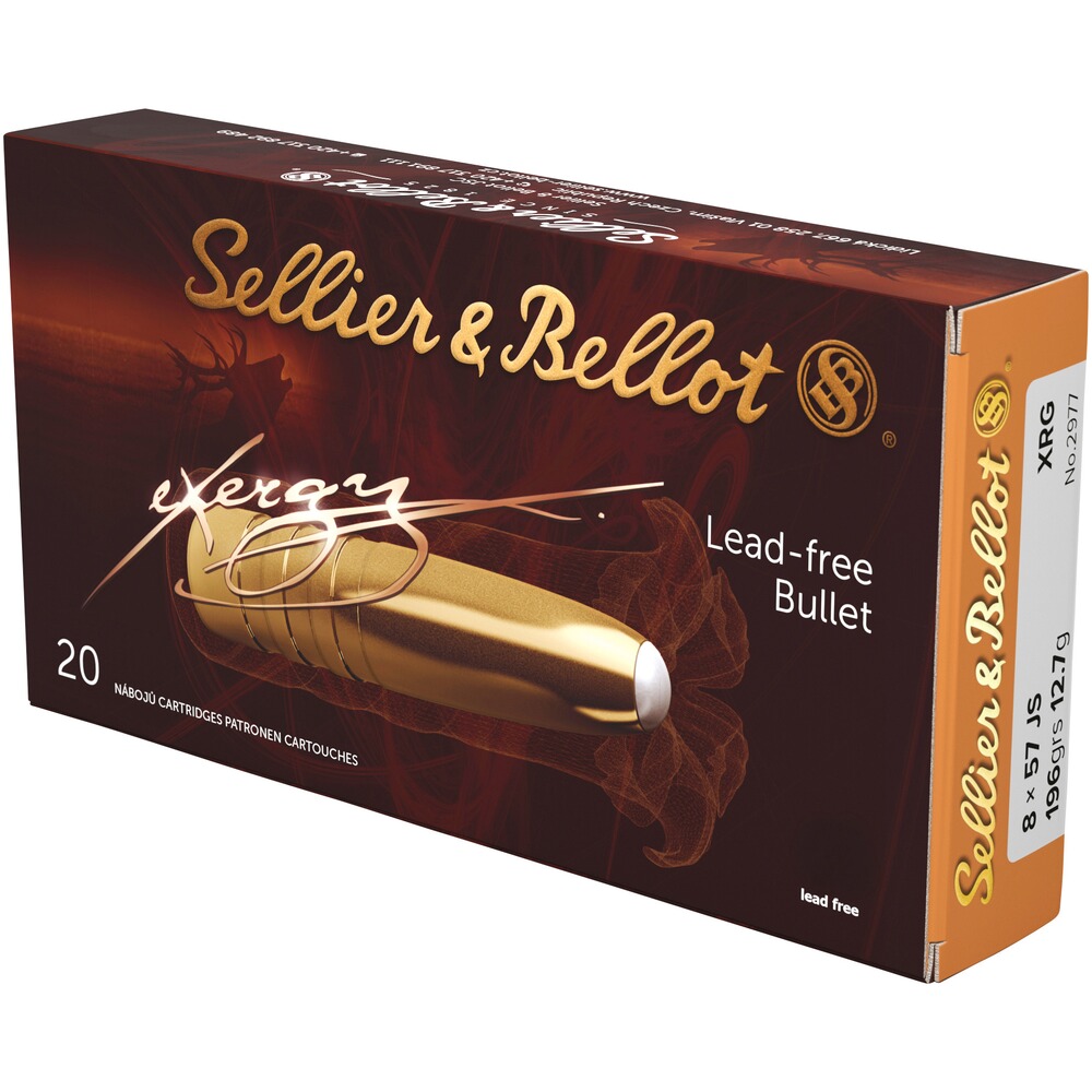 8x57 IS eXergy bleifrei 12,7g/196grs.