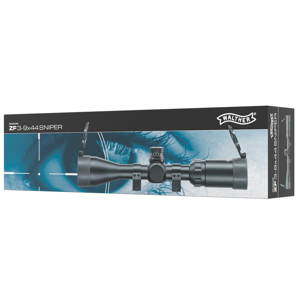 Zielfernrohr 3–9x44 Sniper, Walther