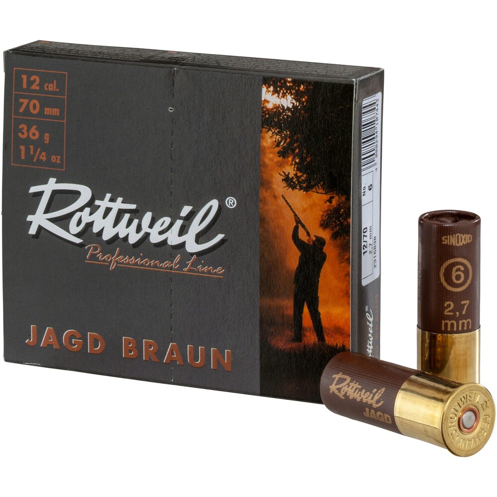 12/70 Jagd braun 2,7mm 36g