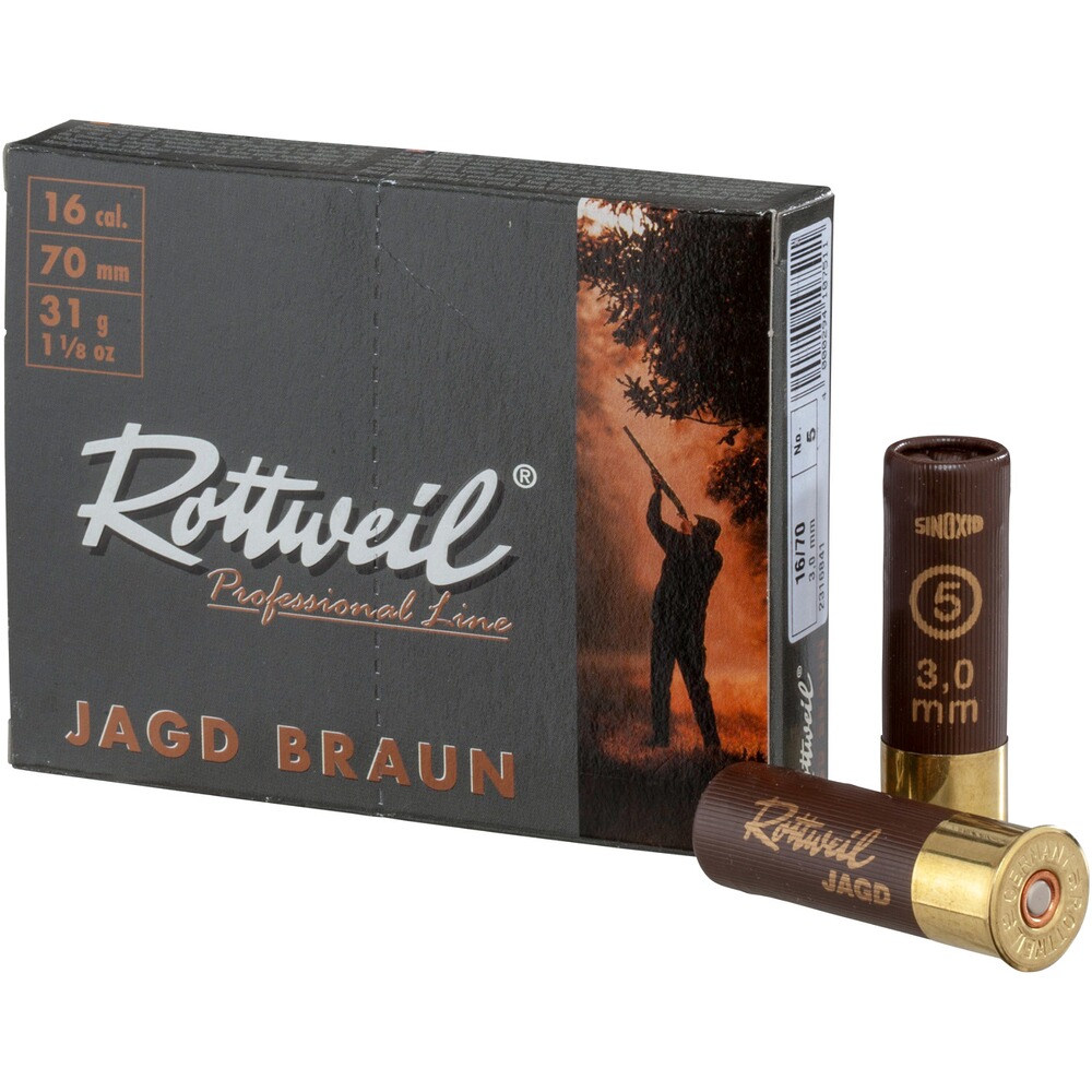 16/70 Jagd braun 3,0mm 31g