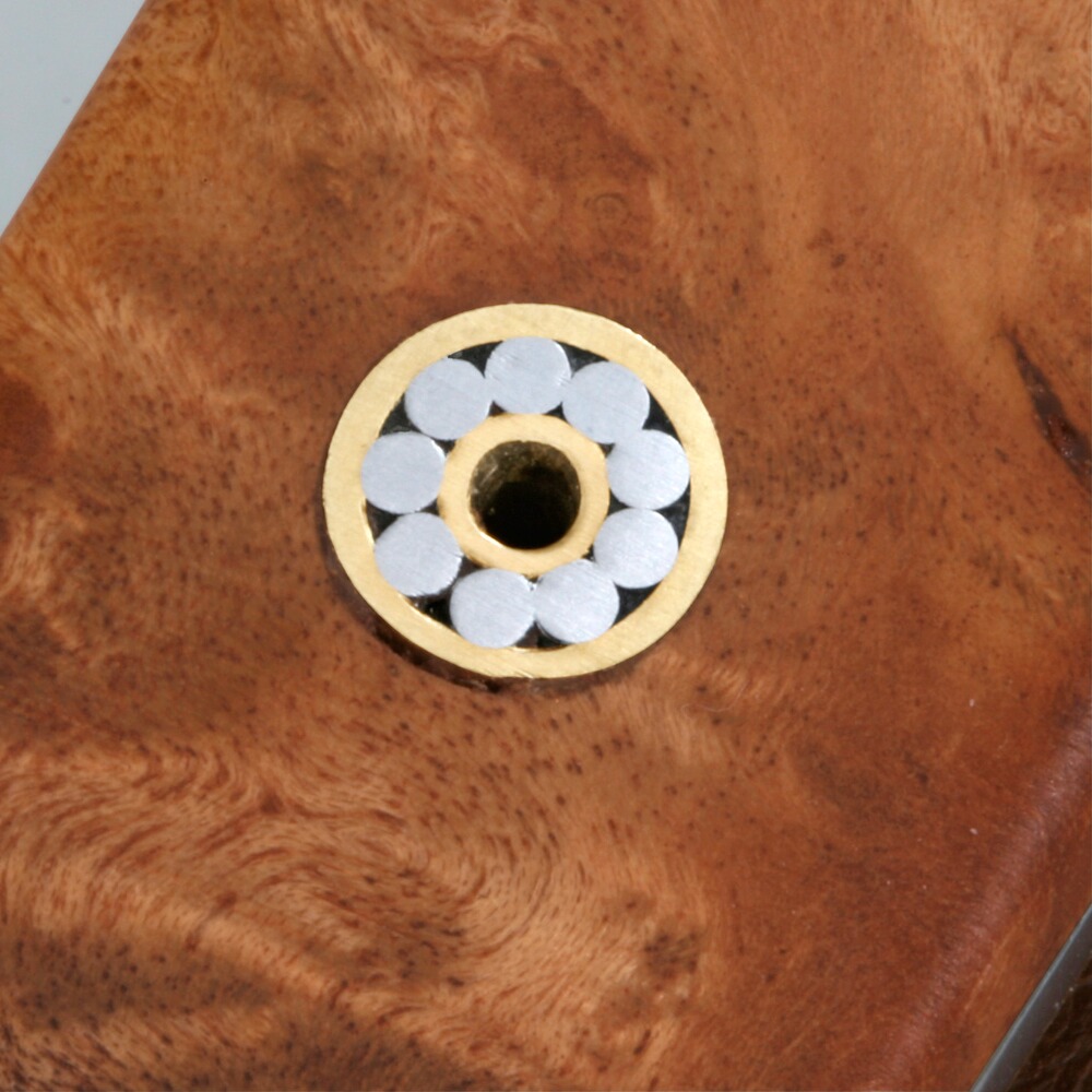 Couteau damas/bois de loupe, Parforce