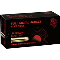.38 Special Vollmantel Flachkopf 10,2g/158grs., Geco