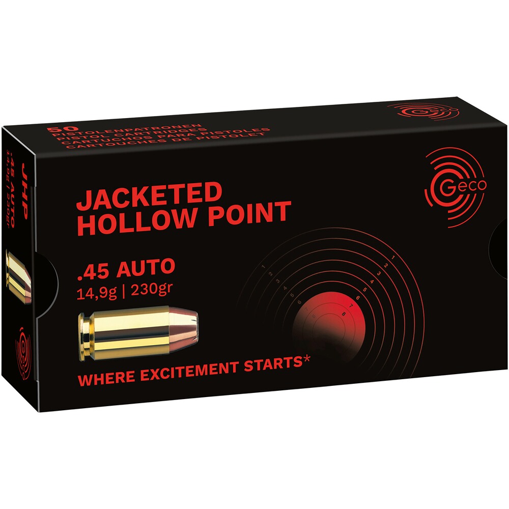 .45 ACP Hohlspitz 14,9g/230grs.