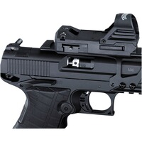 CO2 Pistole Racegun Set mit Leuchtpunktvisier, UX