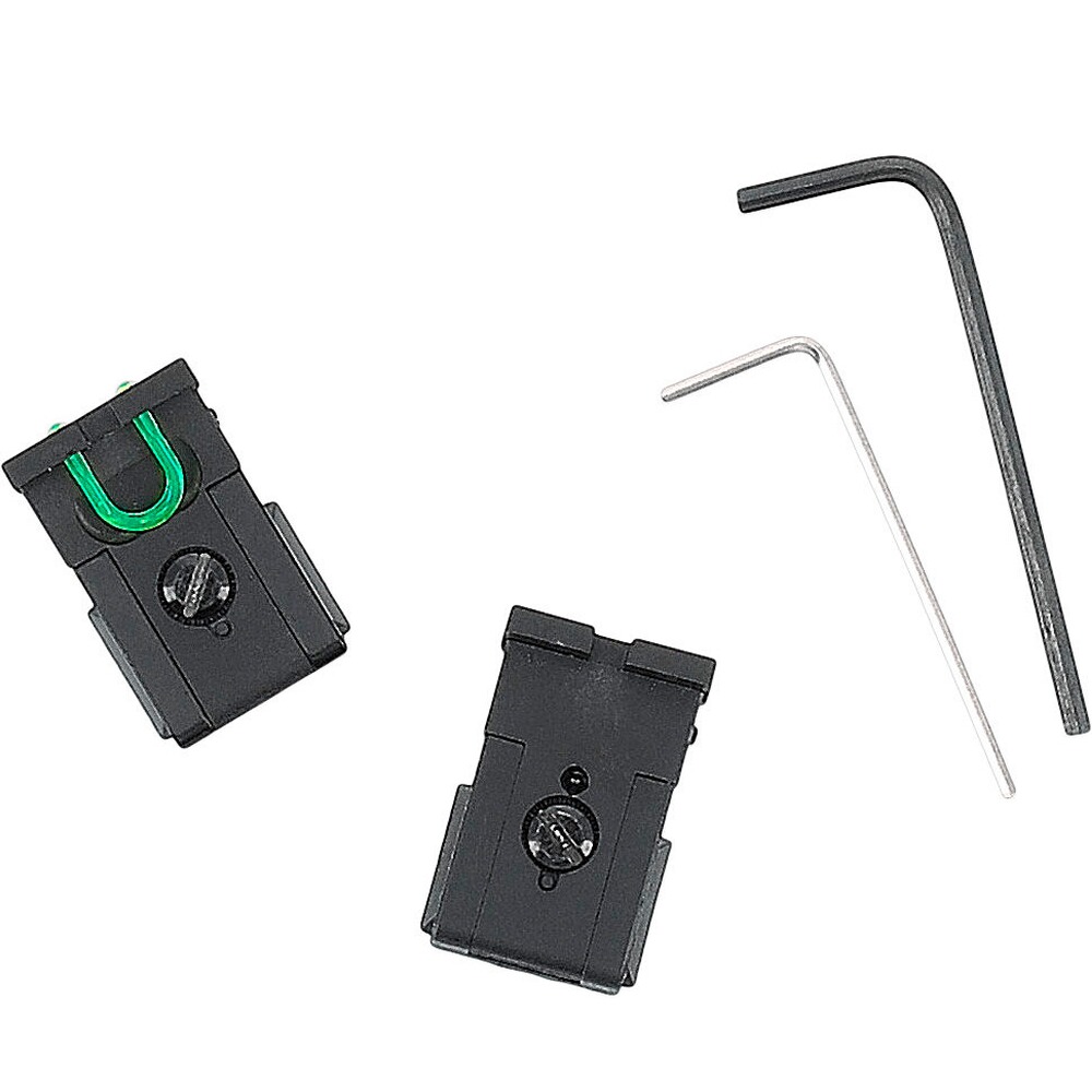 CO2 Pistole Racegun Set mit Leuchtpunktvisier, UX