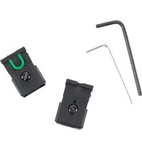 CO2 Pistole Racegun Set mit Leuchtpunktvisier, UX