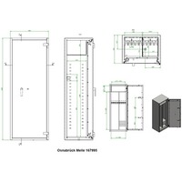 Armoire à armes polyvalente « sans soucis », ISS