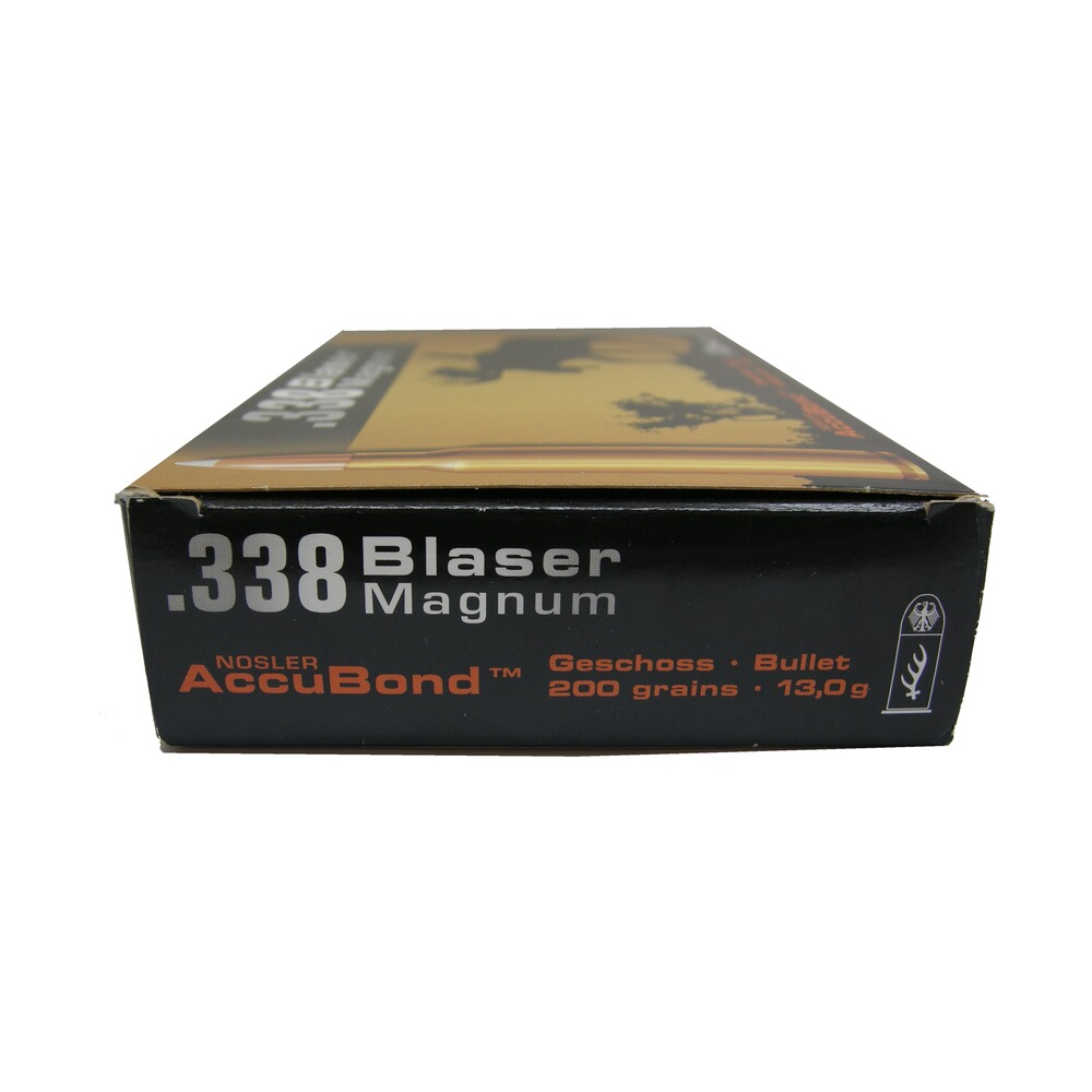 .338 Blaser Mag. NAB 13,0g/200grs., Blaser