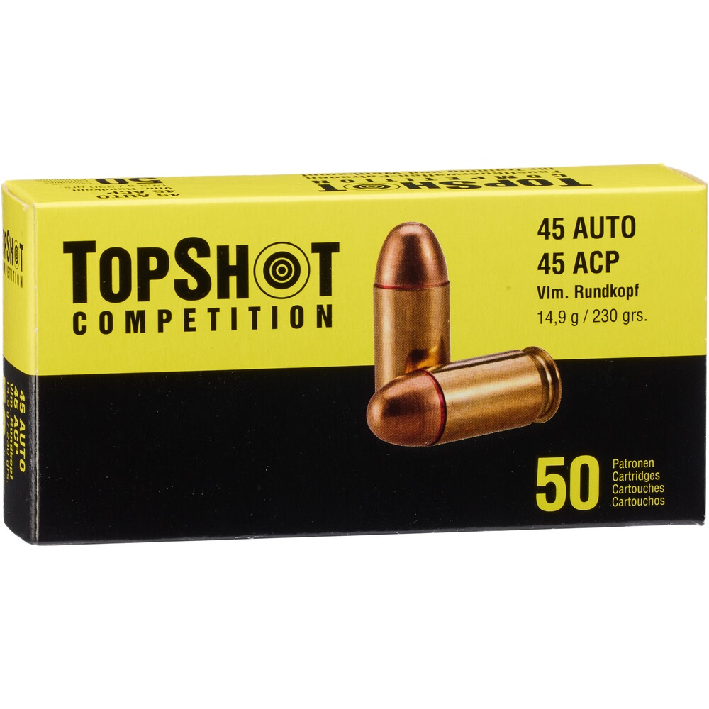 .45 ACP Vollmantel 14,9g/230grs.