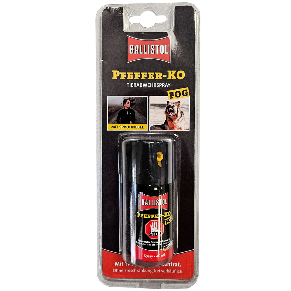 Spray répulsif pour animaux Pepper-KO Fog, BALLISTOL