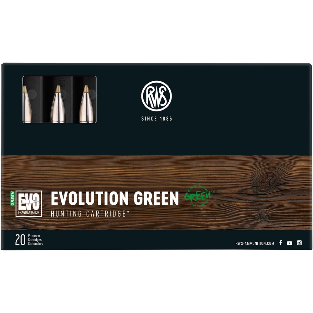 8x57 IS Evolution Green 9,0g/139grs.