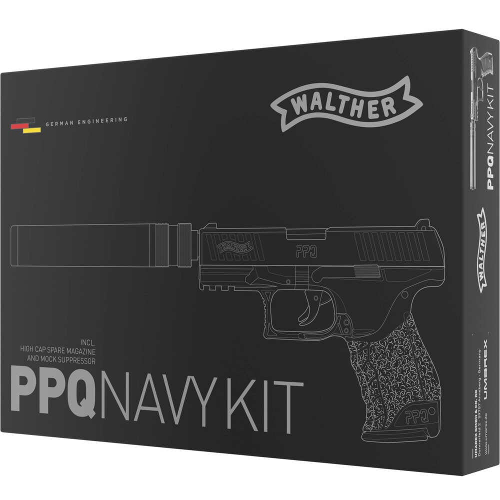 Airsoft Pistole PPQ Navy Kit, Walther