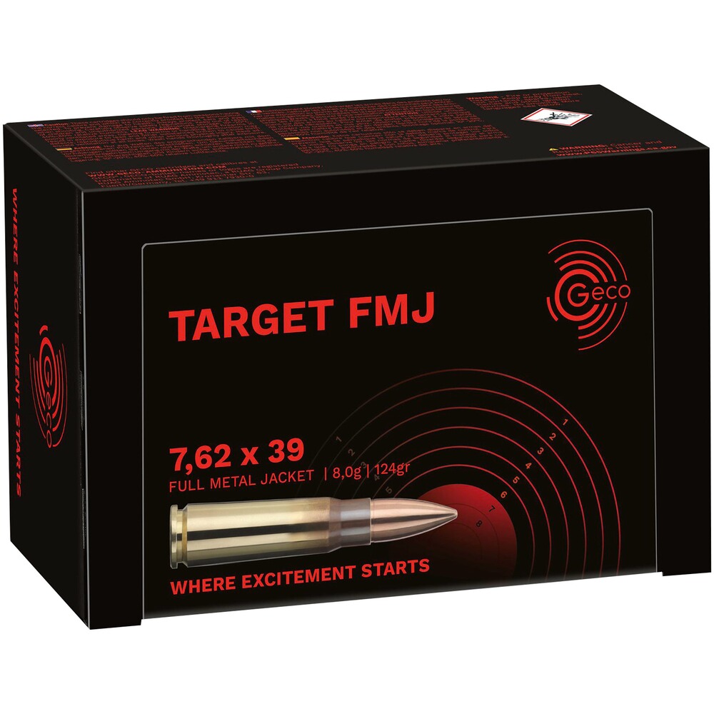 7,62x39 Target VLM 8,0g/124grs.