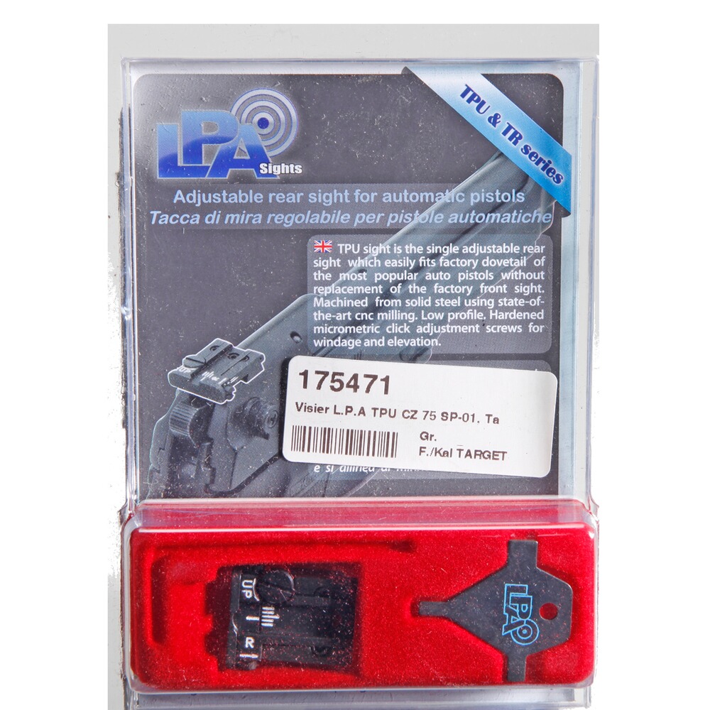 Visier TPU für CZ 75 SP-01, LPA Sights