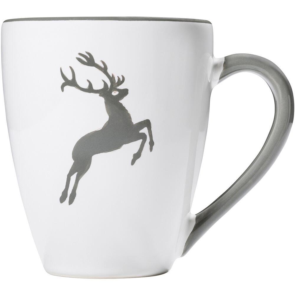 Frühstücksbecher Hirsch, Gmundner Keramik