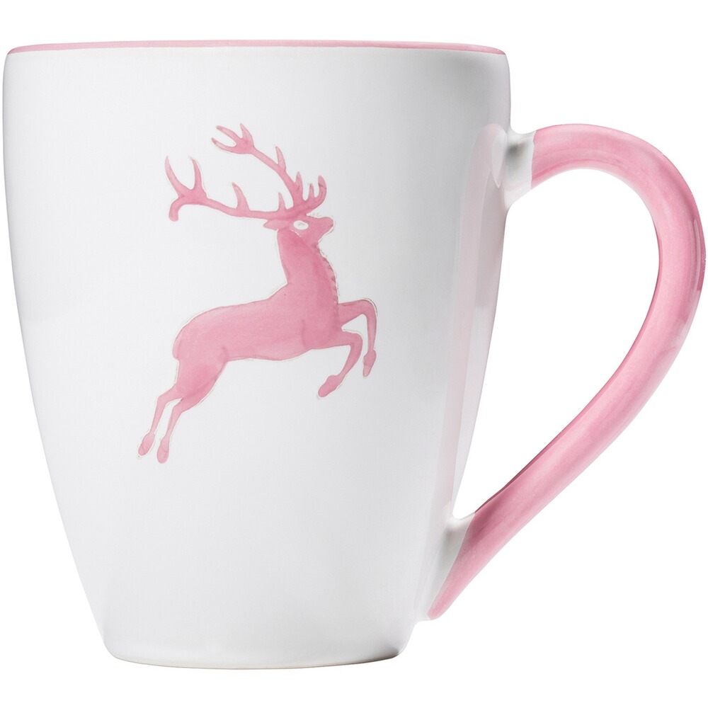 Frühstücksbecher Hirsch, Gmundner Keramik