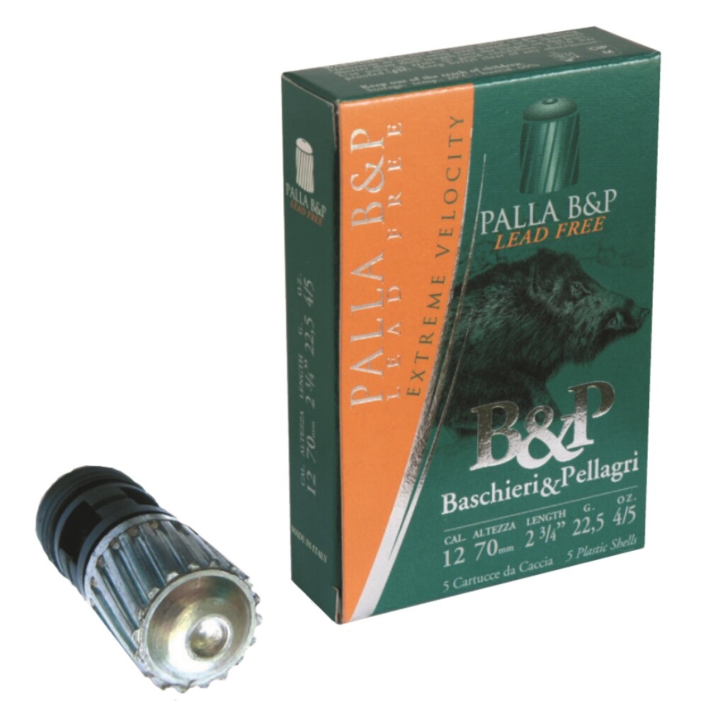 12/70 Big Game Slug bleifrei 22,5g 5 Stück