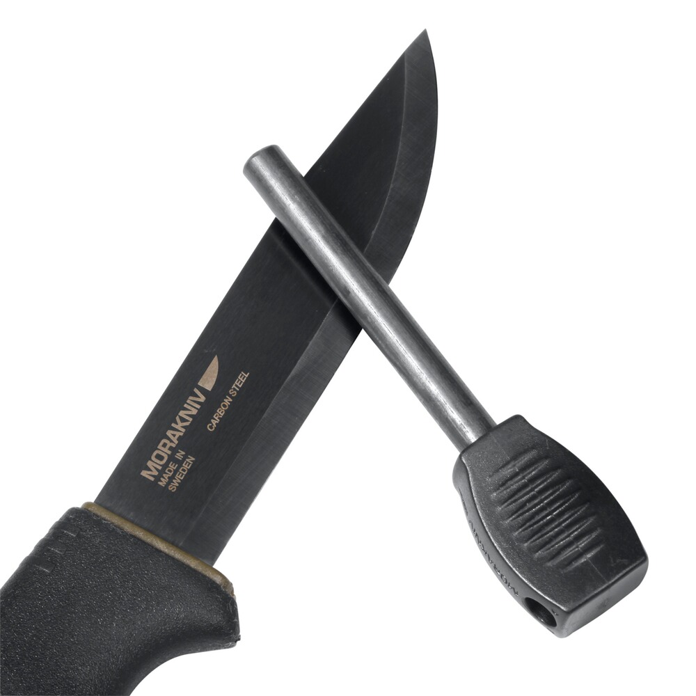 Couteau Bushcraft Survival His-Vis Orange, Morakniv