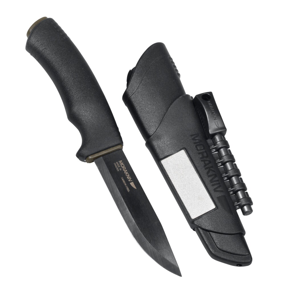 Messer Bushcraft Survival His-Vis Orange