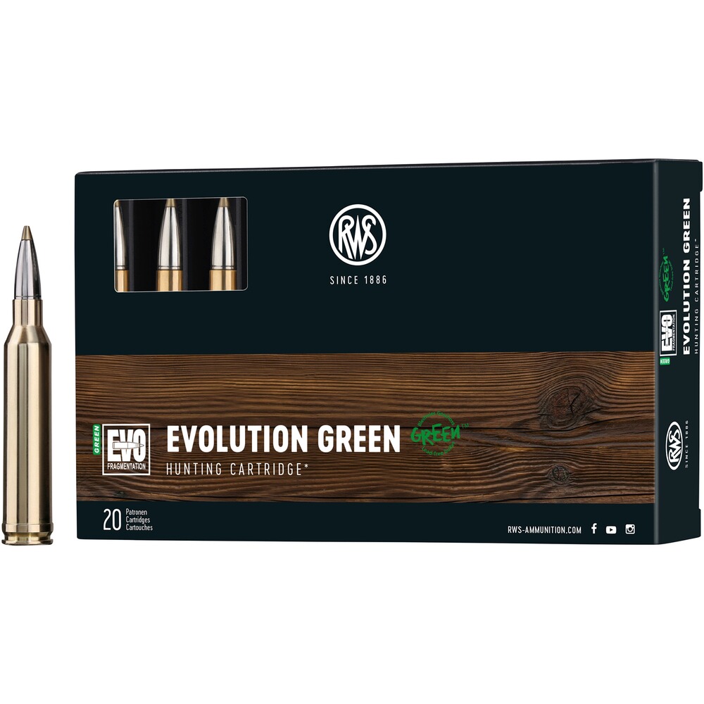 7 mm Rem. Mag. Evolution Green 8,2g/127grs., RWS