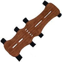 Armschutz aus Wildleder, Black Flash Archery