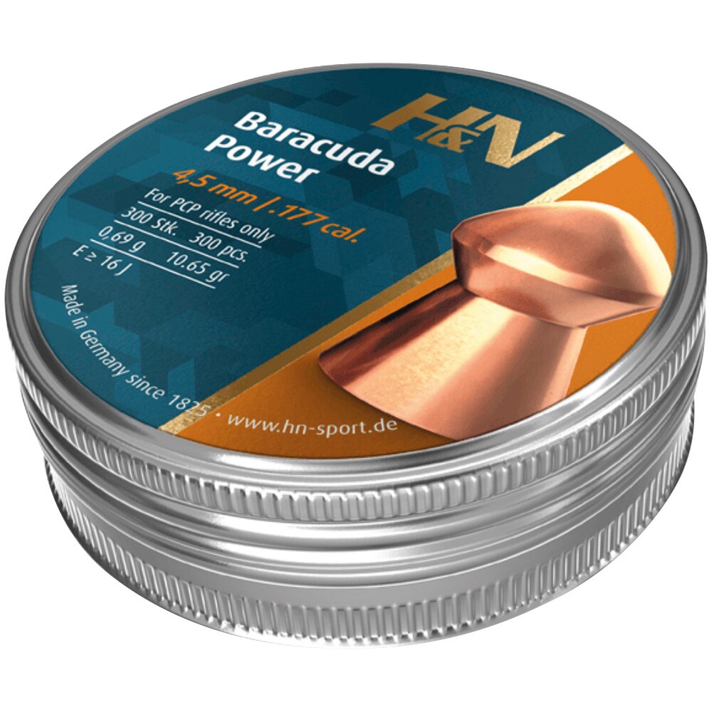 4,5mm Diabolo Baracuda Power verkupfert 0,69g