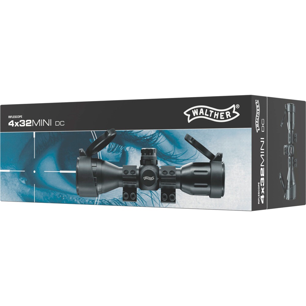 Zielfernrohr 4x32 DC CQB + Montageteile, Walther