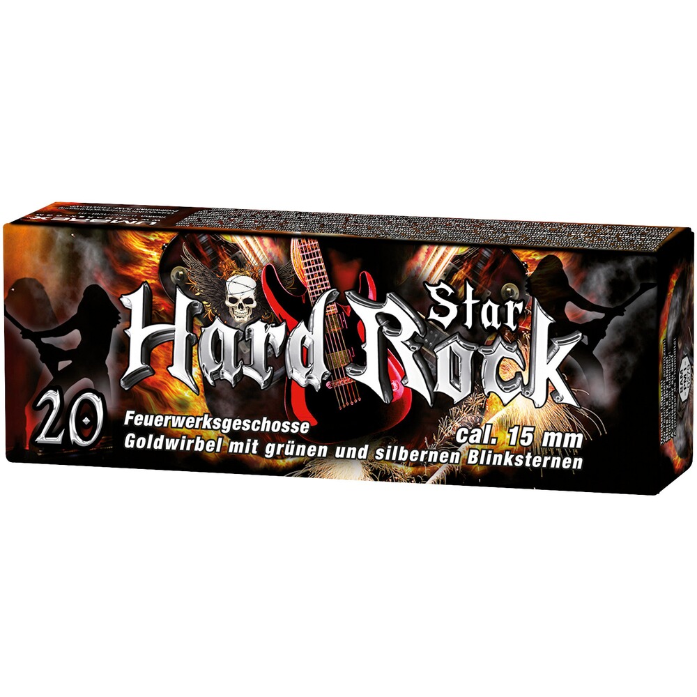 Signaleffekt 15mm Hard Rock Star 20tlg