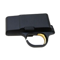 Magazin-/Abzugseinheit für R8 schwarz mit goldenen Abzug, Blaser