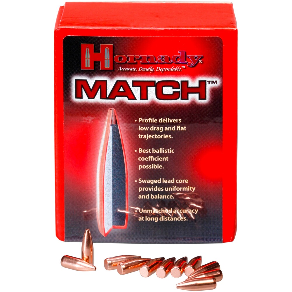 Geschosse .308 10,9g/168grs. BTHP Match