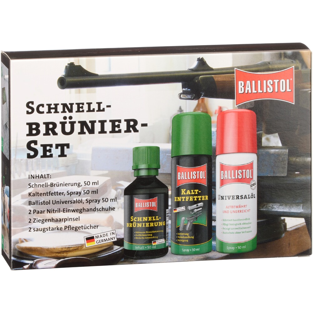 Schnellbrünierung – Set