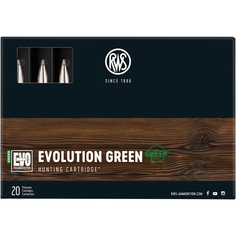 8x68 S Evolution Green 9,0g/139grs.