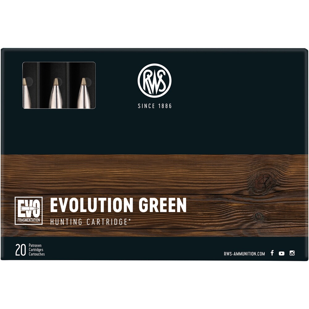 8x68 S Evolution Green 9,0g/139grs.