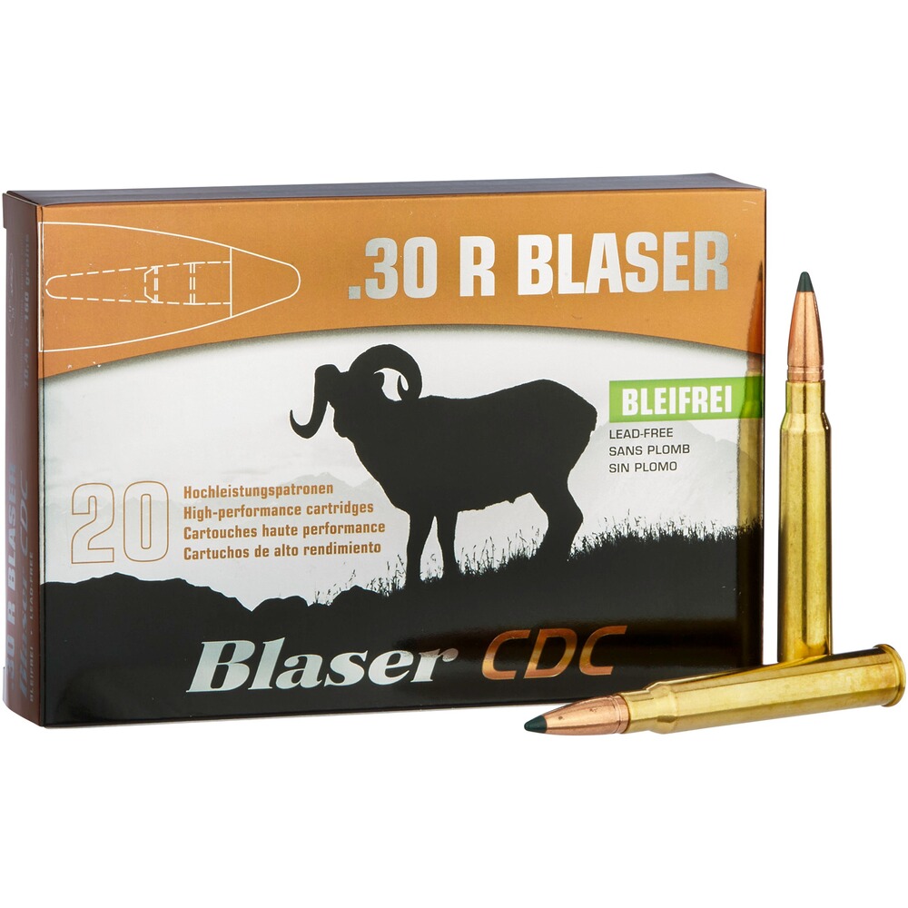 .30 R Blaser CDC 10,4g/160grs.