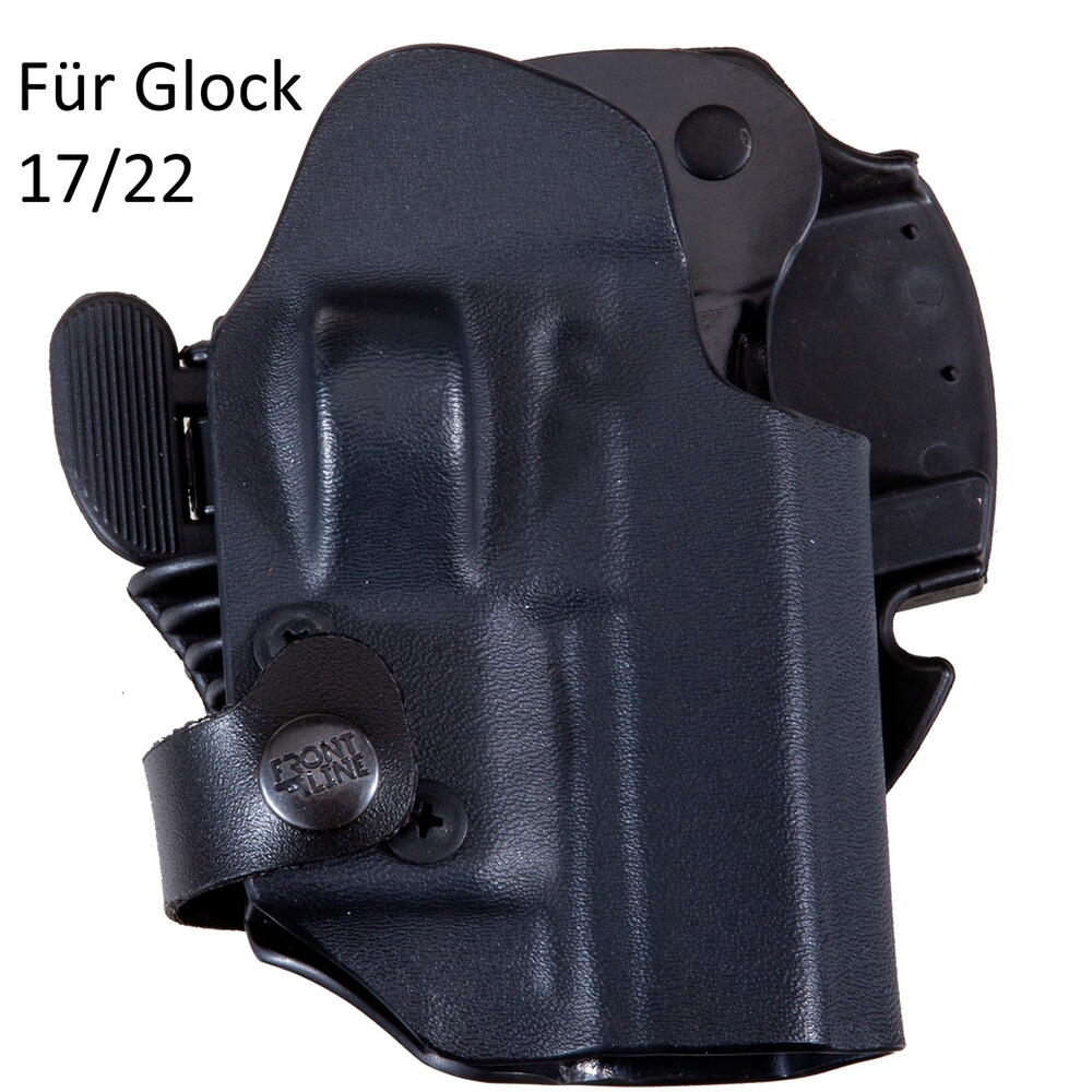 Belt holster Kydex Side Retention Lock, Front Line