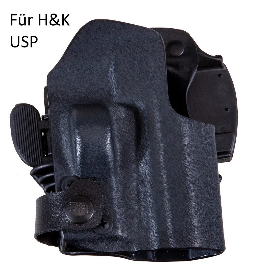 Belt holster Kydex Side Retention Lock, Front Line