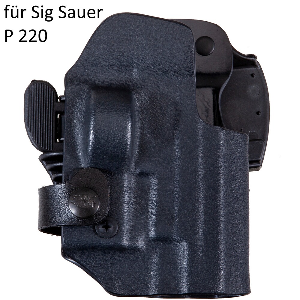 Belt holster Kydex Side Retention Lock, Front Line