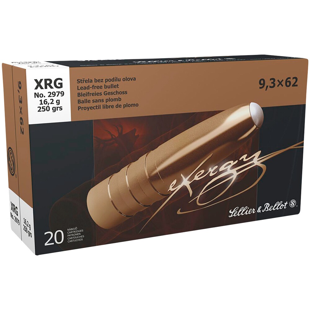 9,3x62 eXergy bleifrei 16,2g/250grs.
