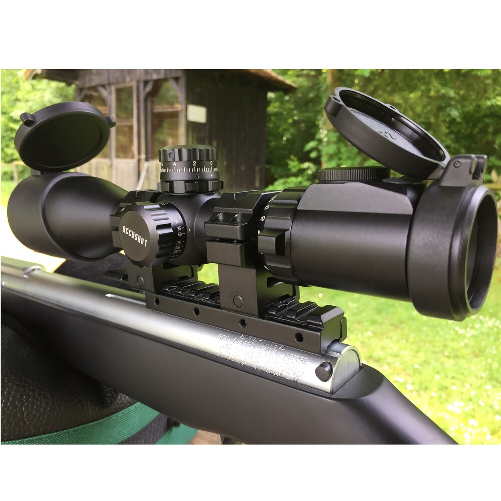 Accushot compact 3-12x44 rifle scope, UTG