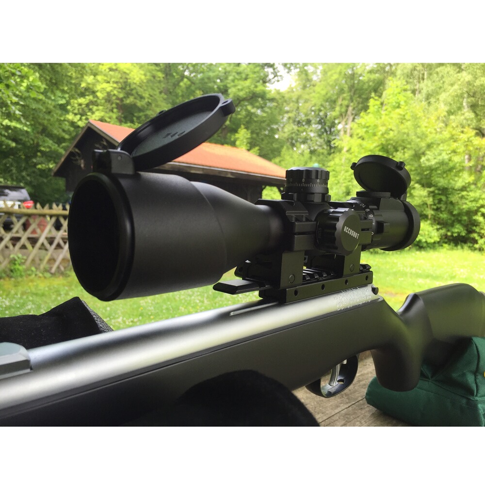 Accushot compact 3-12x44 rifle scope, UTG