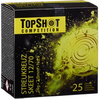 12/70 Skeet Streukreuz 2,0mm 24g, TOPSHOT Competition
