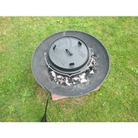 Dutch oven fire pot with feet, Petromax
