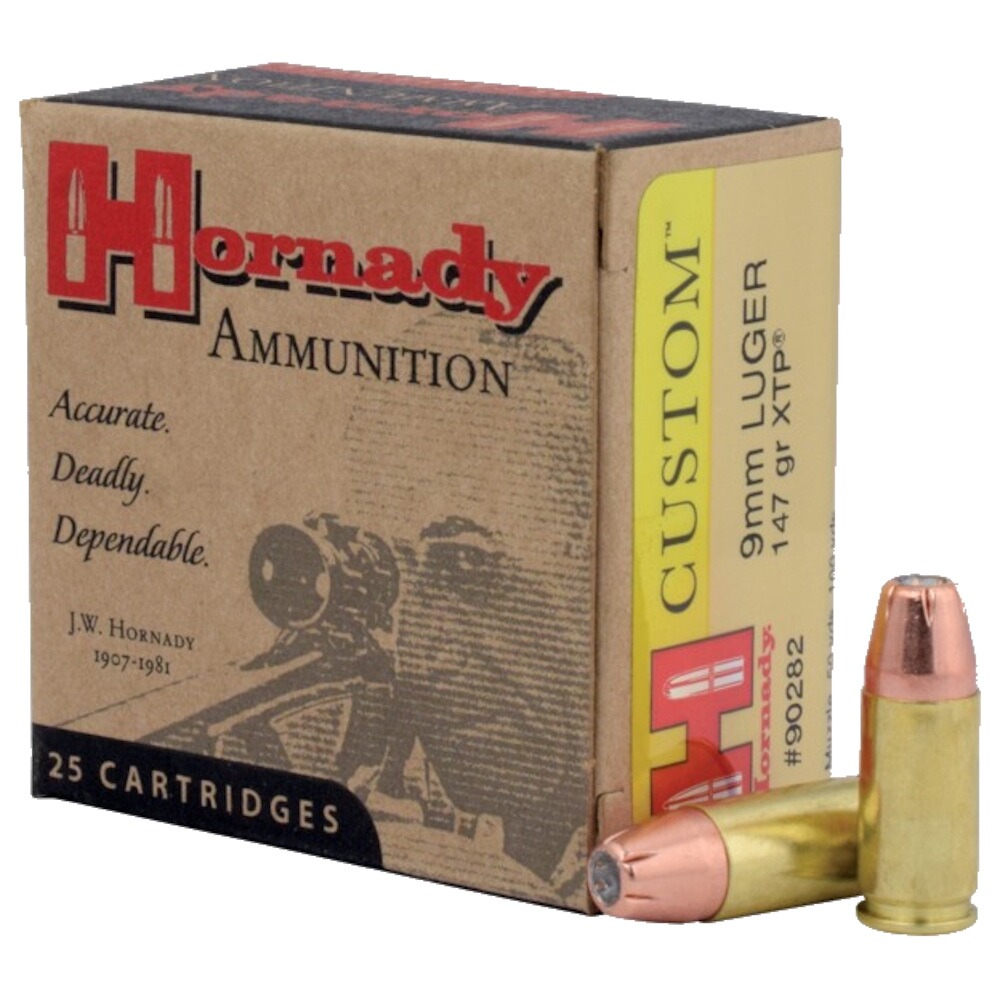 9 mm Luger XTP 9,5g/147grs., Hornady