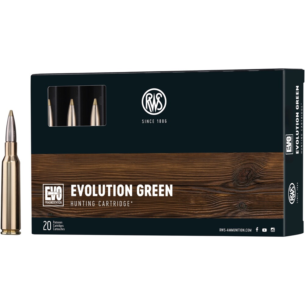6,5x55 Evolution Green 6,0g/93grs., RWS