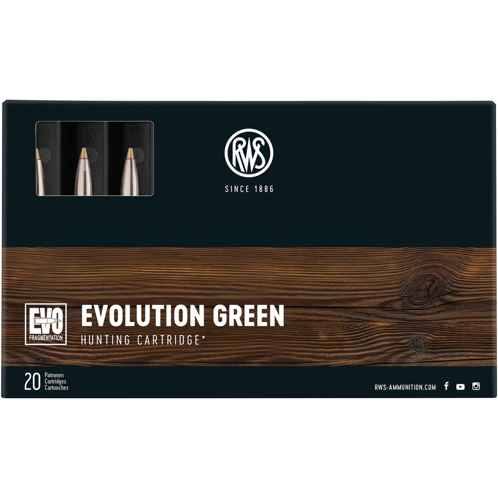 6,5x55 Evolution Green 6,0g/93grs.
