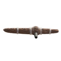 Precious wood mouthpiece with mouse whistle, Weisskirchen
