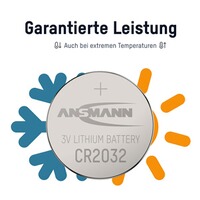 Pile bouton CR2032, Ansmann