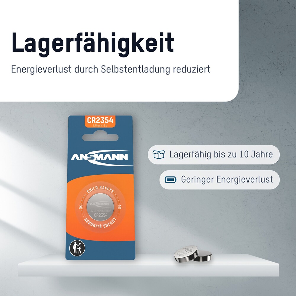 Knopfzelle CR2354, Ansmann